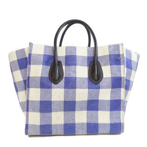 Celine Luggage Phantom Straw Handbag